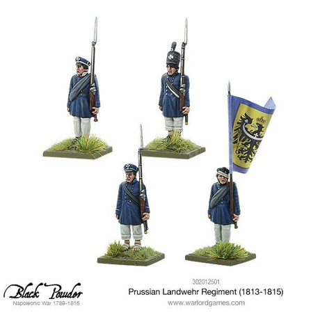 Black Powder Prussian Landwehr Regiment 1813-1815
