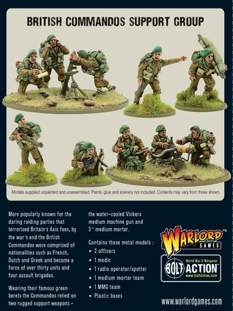 BOLT ACTION Commandos support group