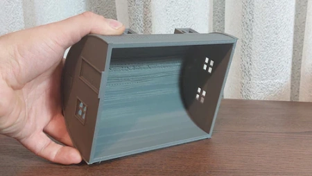 PM - Quonset Hut Barrack - 3D Printed - 28mm