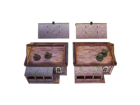 MICRO ART - WW2 Ostfront Village Doma (2) (28mm)