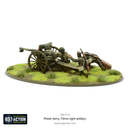 BOLT ACTION Polish Army 75mm Light Artillery