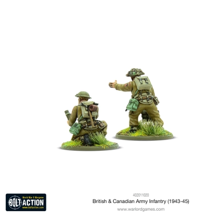 BOLT ACTION British & Canadian Army Infantry (1943-45)