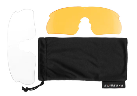 Okulary balistyczne RAPTOR kpl. Black SWISSEYE