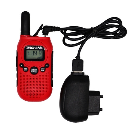 Radio BAOFENG BF-T6 PMR czerwony