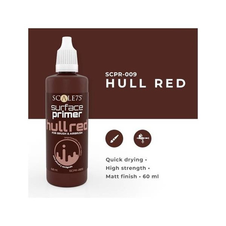 Scale 75: Primer Surface Hull Red (60 ml)