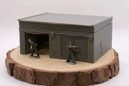 PM - Soviet Garage - 3D Printed - 28mm