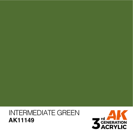 AK Interactive INTERMEDIATE GREEN – STANDARD