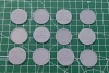 PM - 24pc set of thin 25mm Bases for Tabletop Wargaming Mini's - 3D Printed