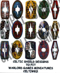 Celtic Warriors shield designs 1