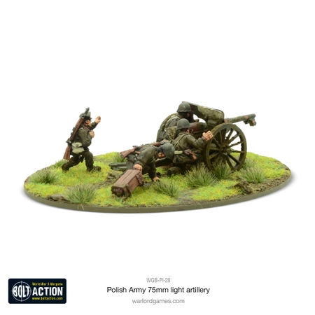 BOLT ACTION Polish Army 75mm Light Artillery