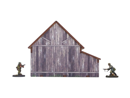 MICRO ART - WW2 Ostfront Village Barn (1) (28mm)