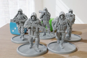 PM - VDV Russian Airborne Troops - 3D Printed - 28mm