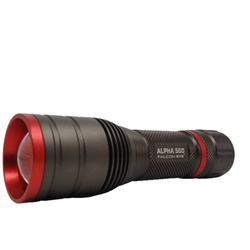 Latarka ręczna LED ALPHA 500, Falcon Eye 500 lm bateryjna 3xAAA Mactronic