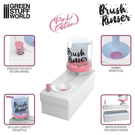 GSW - PINK BRUSH RINSER