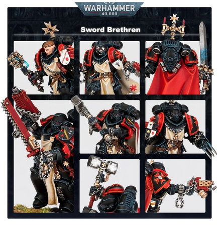 WH 40K Black Templars Sword Brethren