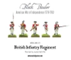 Black Powder American War of Independence: British Infantry Regiment