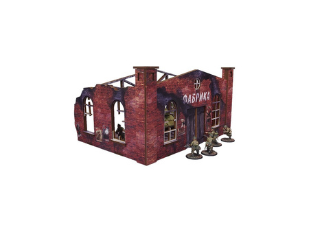 MICRO ART - WW2 Ostfront Stalingrad Factory Front (1) (28mm) PREPAINTED