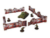 MICRO ART - WW2 Ostfront Stalingrad Walls High (28mm) PREPAINTED