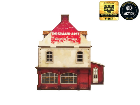 MICRO ART - WW2 NORMANDY RESTAURANT (28MM)
