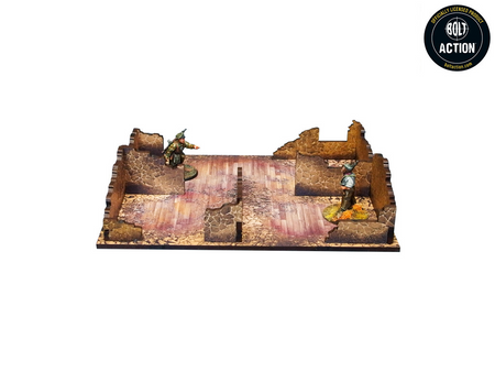 MICRO ART - WW2 NORMANDY FARMHOUSE (28MM)