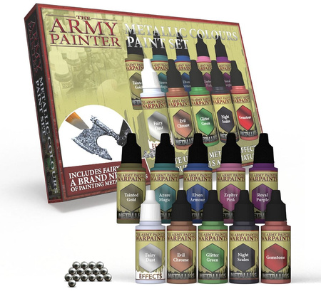 The Army Painter: Warpaints Metallics - Colours Paint Set