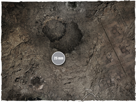 DEEP-CUT Sector Imperialis - Mousepad, 4x6 feet