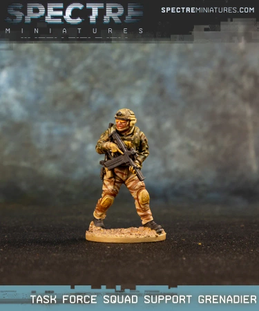 SPECTRE MINIATURES - Task Force Squad Support Grenadier