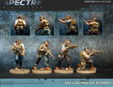 SPECTRE MINIATURES - SAS Low Profile Element