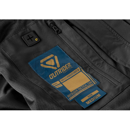 T.O.R.D Kurtka Przeciwwiatrowa Flex Windblock Hoody LW Czarna OUTRIDER TACTICAL