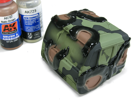 AK Interactive CAMOUFLAGE ELASTIC PUTTY 80g
