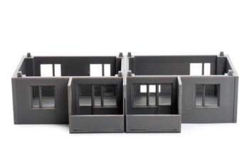 PM - Soviet Apartments Block Type 2 - 3D Printed - 28mm - dodatkowe piętro