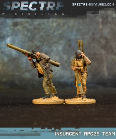 SPECTRE MINIATURES - Insurgent RPG-29 Team