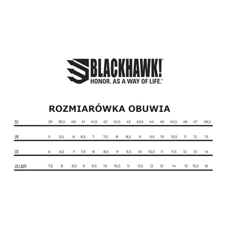 Buty BLACKHAWK Terrain Mid Czarne