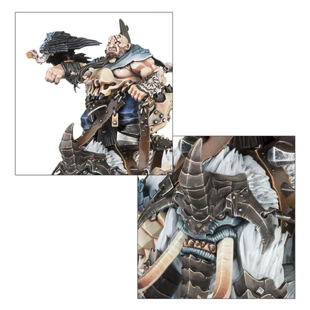 Warhammer AoS Huskard on Thundertusk