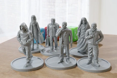 PM - Middle East and North Africa Civilians Pack - 3D Printed - 28mm