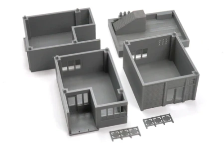 PM - Modern Middle East Urban Building MET_03 - 3D Printed - 28mm