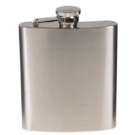 Piersiówka stal nierdzewna Chrom Mat 225ml MFH