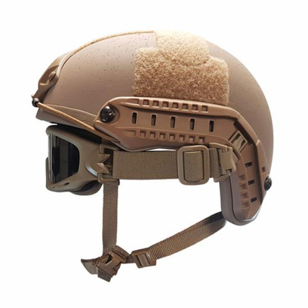 Montaż gogli SPEAR RAS ARC Rail Tan Wiley X