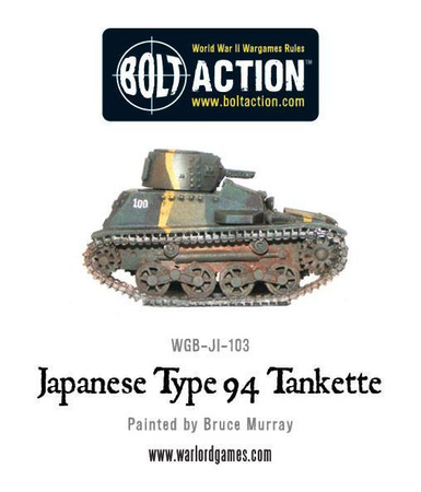 BOLT ACTION Japanese Type 94 Tankette