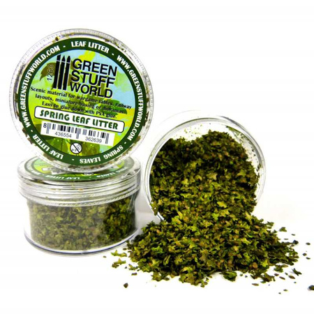 GSW - Large Leaf Litter - Spring Green