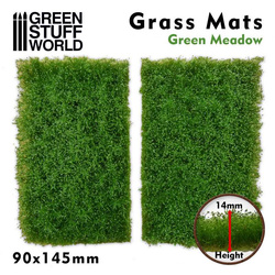 GSW - Grass Mat Cutouts - Green Meadow