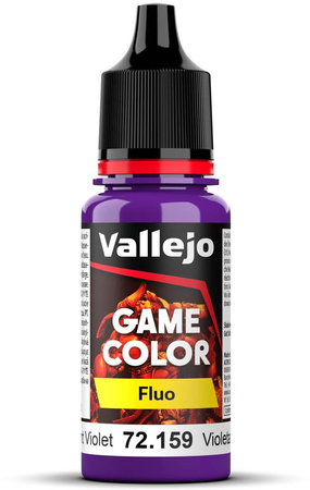 Vallejo: 72.159 - Game Color - Fluo - Violet (18 ml)