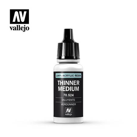 Vallejo: 70.524 - Thinner Medium (18 ml)