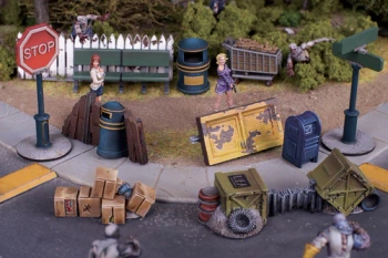 PM - Terrain Crate: City Accessories – Modern Urban Terrain Set (28mm Scale)