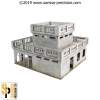 SARISSA PRECISION - Walled Ambassador's Residence Set (28mm)