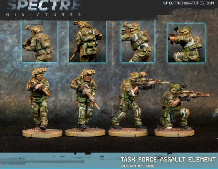SPECTRE MINIATURES - Task Force Assault Element