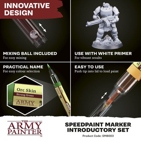 The Army Painter: Speedpaint 2.0 - Marker - Introductory Set