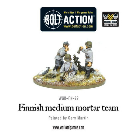 BOLT ACTION Finnish medium mortar team