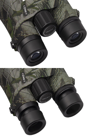 Lornetka COMET PRO COMPACT HD 10x42 CAMO LR-058C