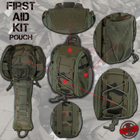 Apteczka Molle PL Woodland CMG